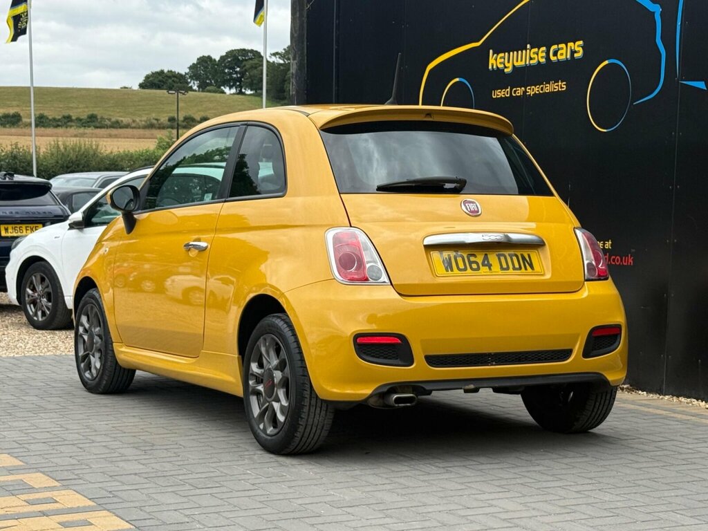 Fiat 500 1.2 S Euro 6 Ss Yellow #3