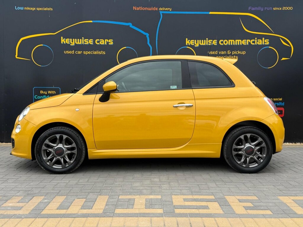 Fiat 500 1.2 S Euro 6 Ss Yellow #2