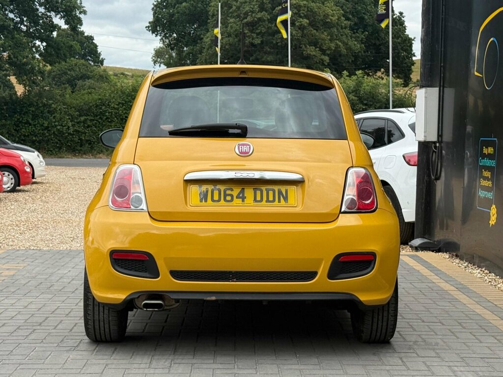 Fiat 500 1.2 S Euro 6 Ss Yellow #4