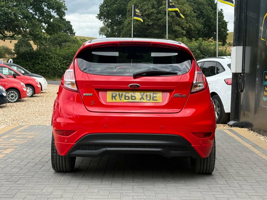 Ford Fiesta 1.0T Ecoboost Zetec S Euro 6 Ss Red #4