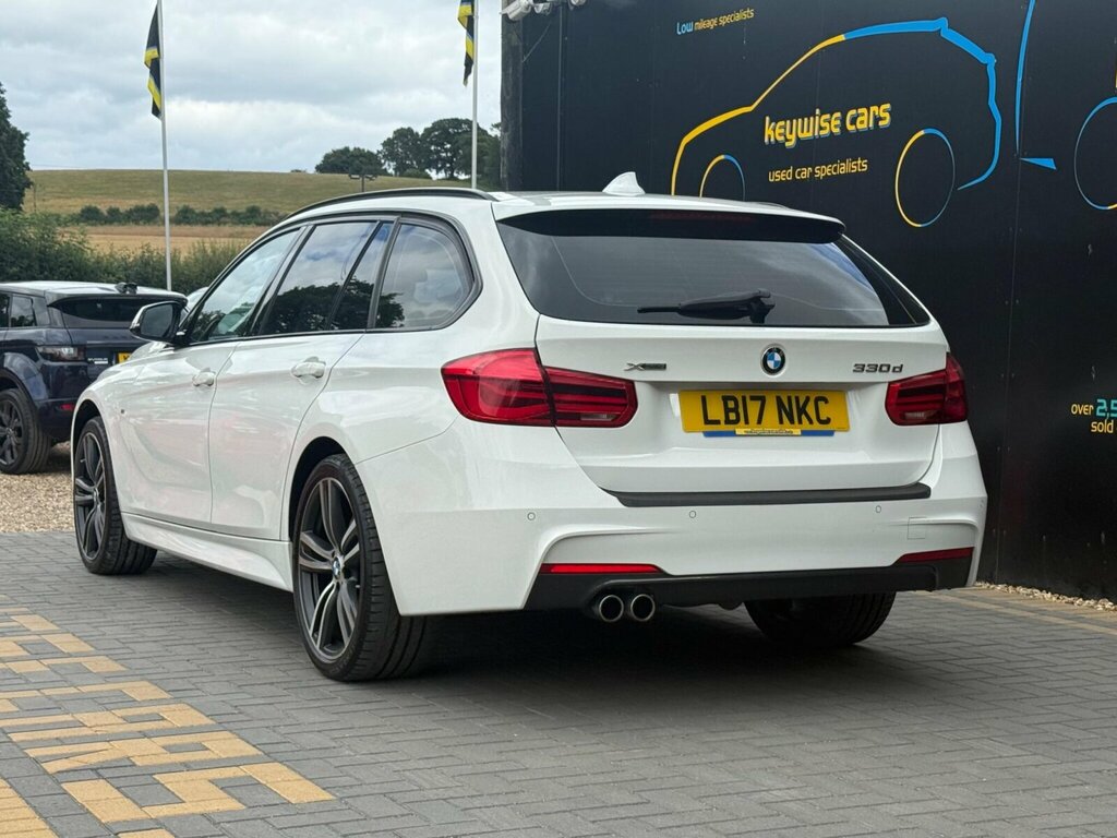 BMW 3 Series 3.0 330D M Sport Touring Xdrive Euro 6 Ss White #3