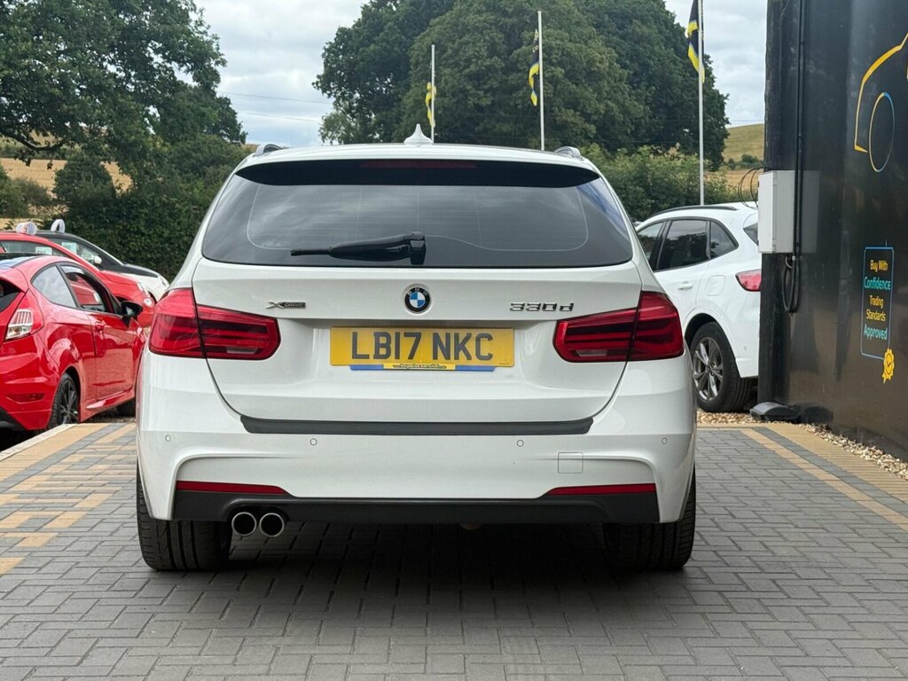 BMW 3 Series 3.0 330D M Sport Touring Xdrive Euro 6 Ss White #4
