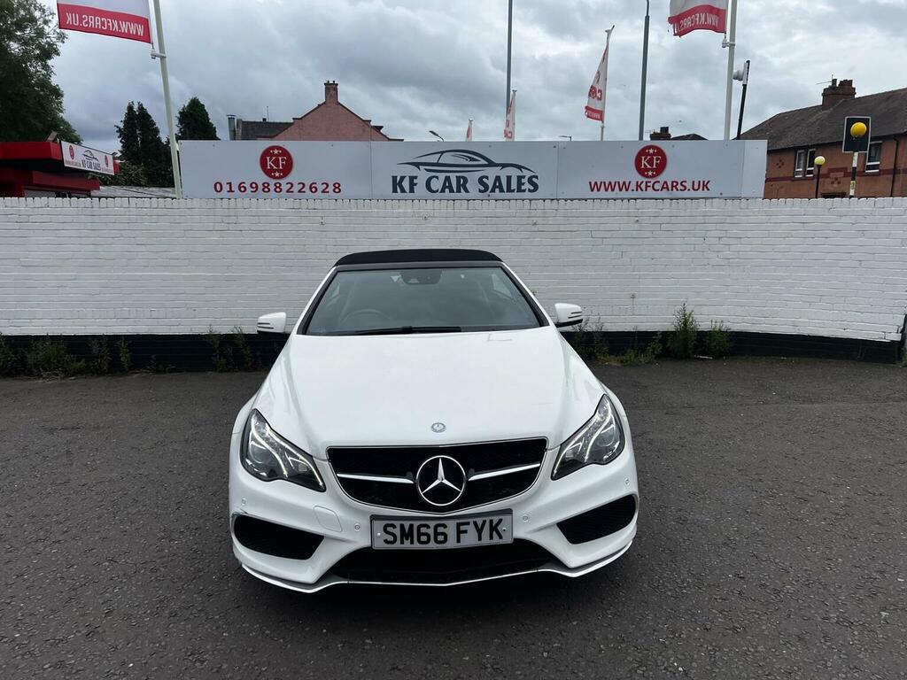 Mercedes-Benz E Class 2.1 E220d Amg Line Edition Cabriolet G-tronic Eur White #5