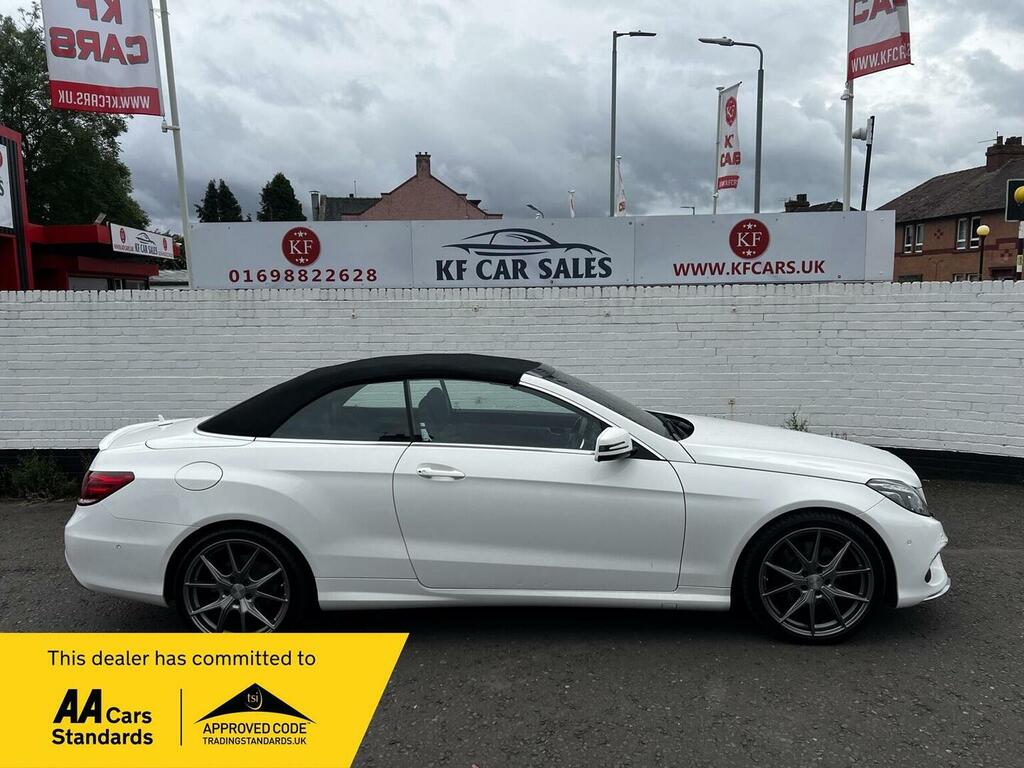 Mercedes-Benz E Class 2.1 E220d Amg Line Edition Cabriolet G-tronic Eur White