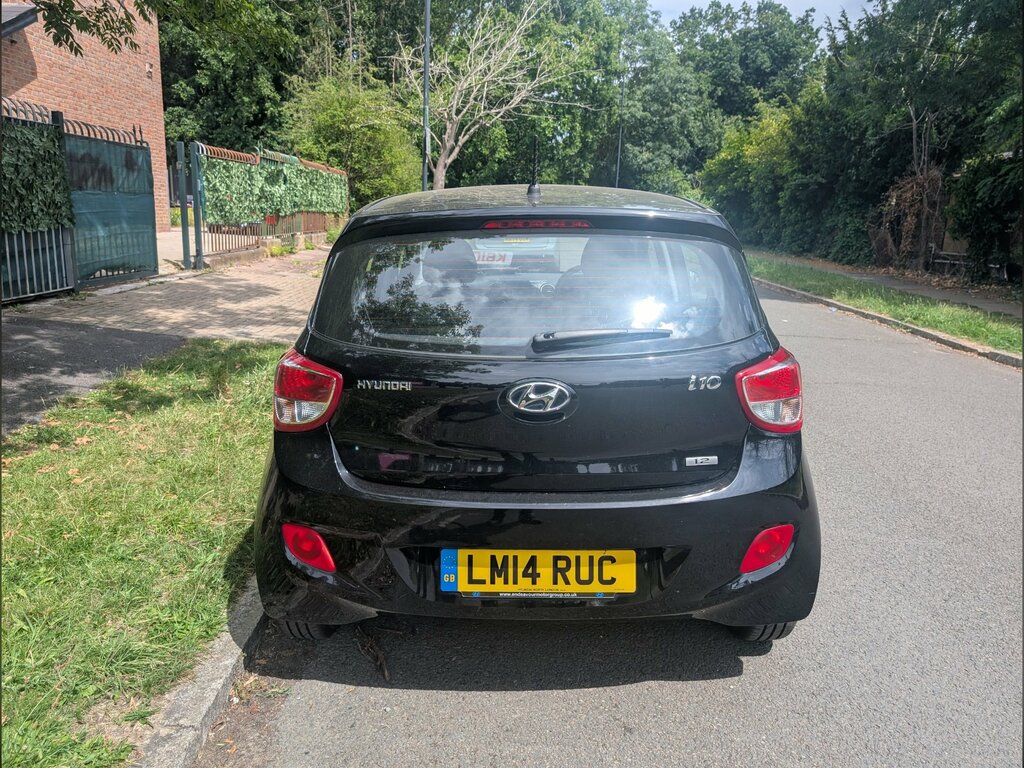 Hyundai I10 1.2 Se Hatchback Euro 5 87 Ps Black #6