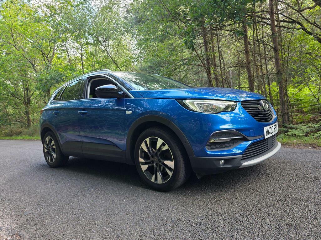Vauxhall Grandland X 1.2 Turbo Sri Nav Euro 6 S S Blue