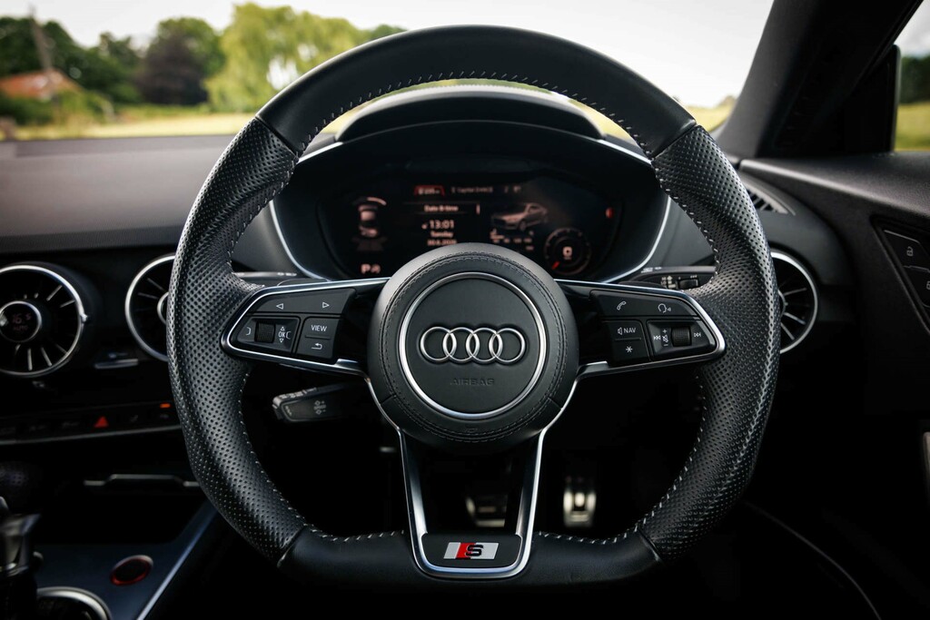 Audi TTS Convertible 2.0 Tfsi Black Edition Roadster S Tron Blue #25