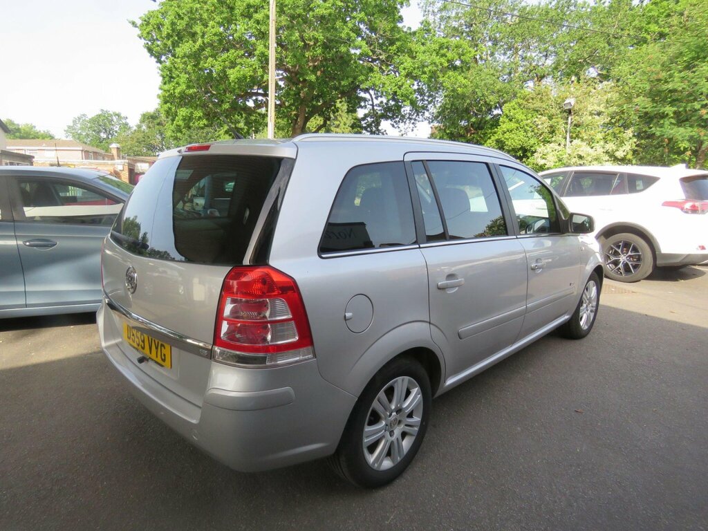 Vauxhall Zafira 1.8 16V Design Euro 4 Silver #6