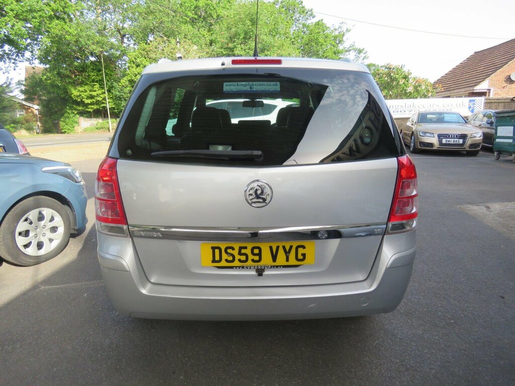 Vauxhall Zafira 1.8 16V Design Euro 4 Silver #5