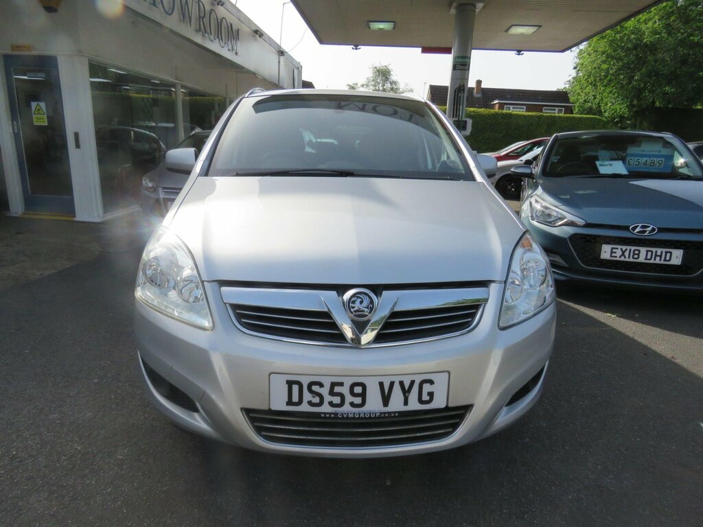 Vauxhall Zafira 1.8 16V Design Euro 4 Silver #2