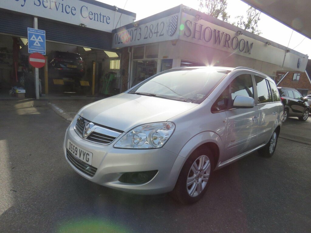 Vauxhall Zafira 1.8 16V Design Euro 4 Silver #3