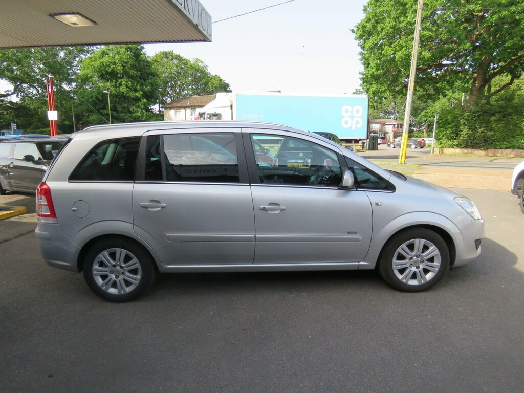 Vauxhall Zafira 1.9 Cdti Elite Euro 4 Blue #19