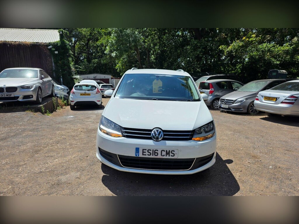 Volkswagen Sharan 2.0 Tdi Bluemotion Tech Se Dsg Euro 6 Ss ES16CMS White #4