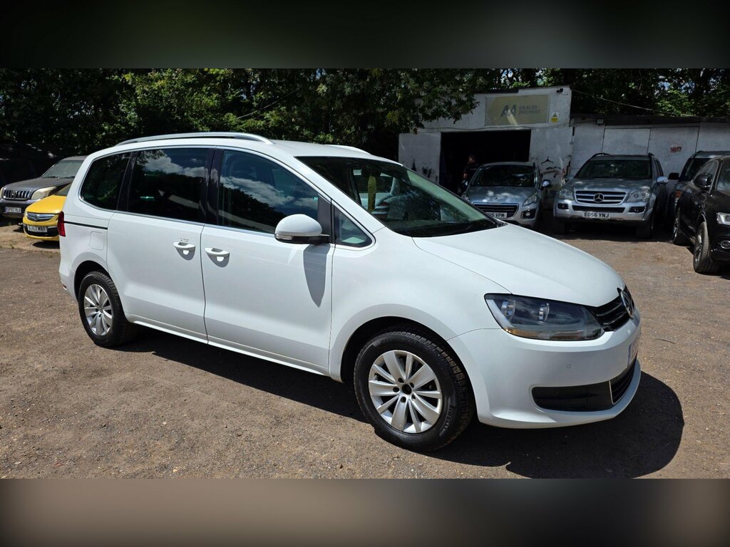 Volkswagen Sharan 2.0 Tdi Bluemotion Tech Se Dsg Euro 6 Ss White