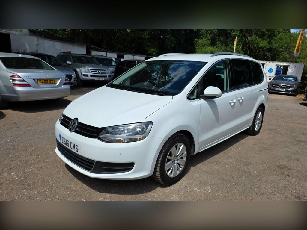 Volkswagen Sharan 2.0 Tdi Bluemotion Tech Se Dsg Euro 6 Ss ES16CMS White #2