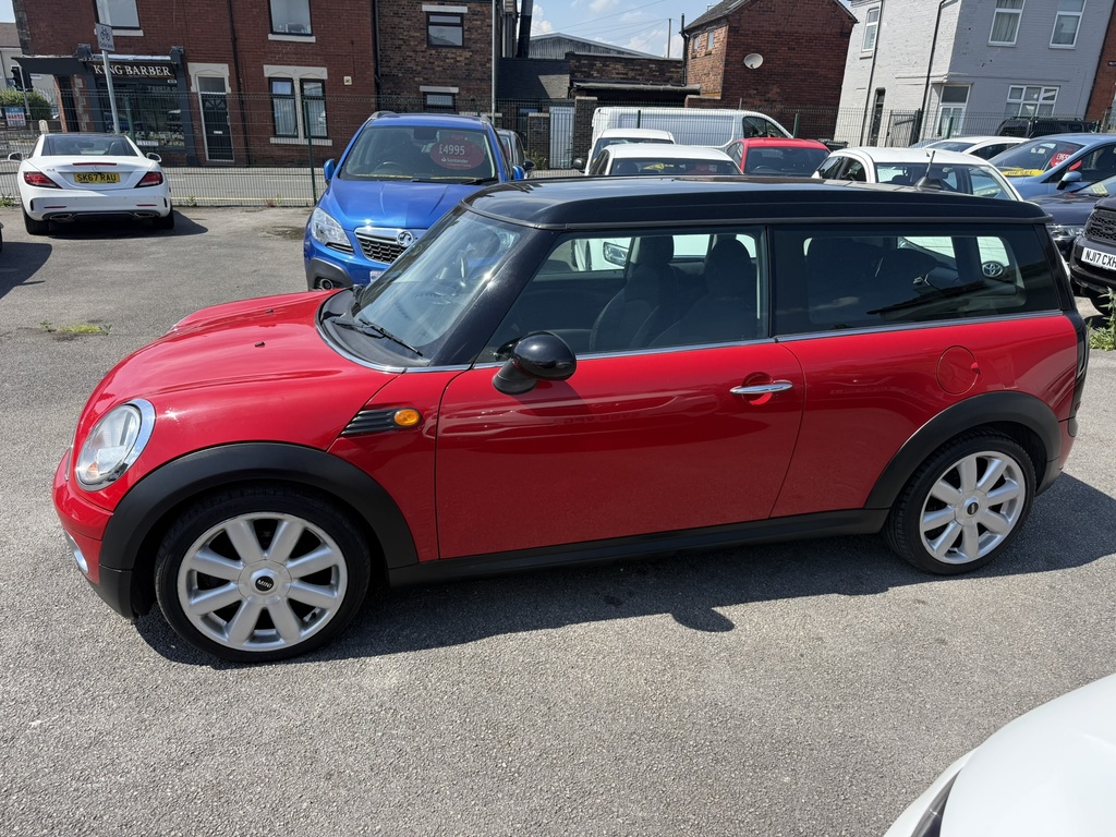 Mini Clubman Cooper 1.6 2008 58 Reg Red #4
