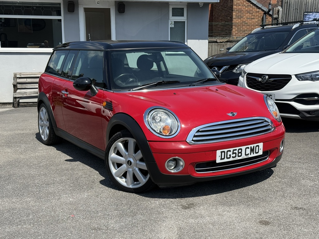 Mini Clubman Cooper 1.6 2008 58 Reg Red