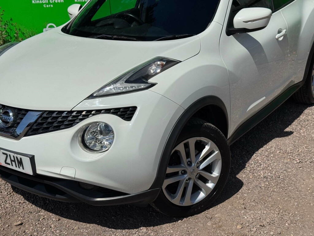 Nissan Juke N-connecta Dci GN17ZHM White #6