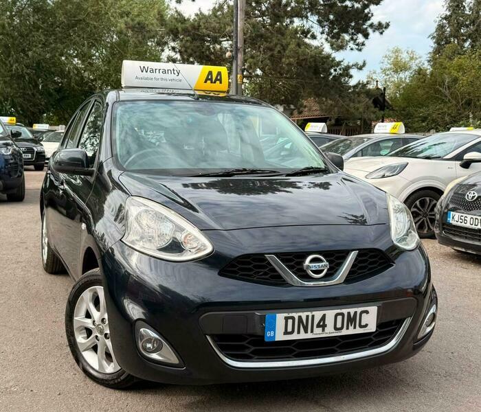 Nissan Micra 1.2 Acenta Cvt Euro DN14OMC Black #3
