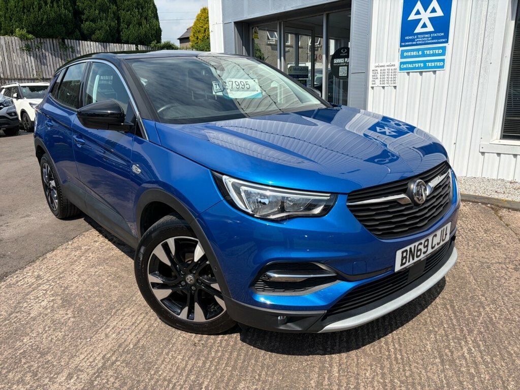 Vauxhall Grandland X 1.2L Sport Nav Blue