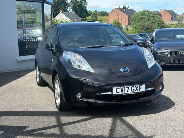 Nissan Leaf 30Kwh Acenta Hatchback 109 Bhp Black #6