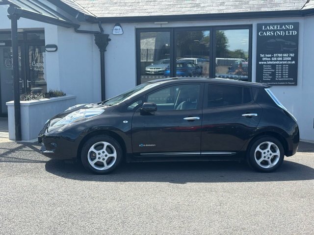 Nissan Leaf 30Kwh Acenta Hatchback 109 Bhp Black #3