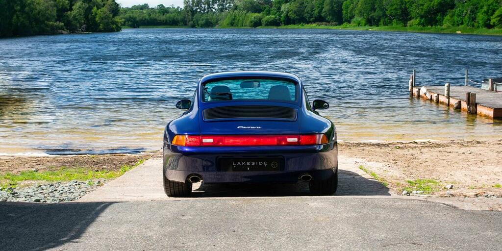 Porsche 911 3.6 993 Carrera Blue #5