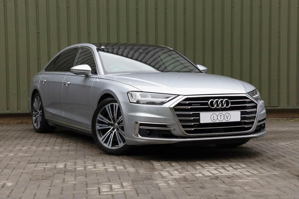 Audi A8 3.0 Tfsi V6 55 Tiptronic Quattro Euro 6 Ss YE18FPC Silver