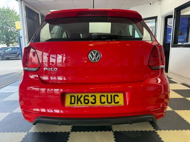 Volkswagen Polo R-line Style Hatchback Red #6