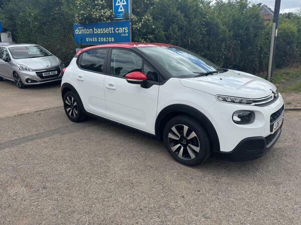 Citroen C3 1.2 Puretech Feel Euro 6 White