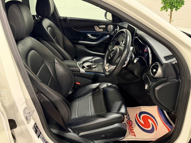 Mercedes-Benz C Class 2.1 C250d Amg Line Premium Plus Estate Diese White #2