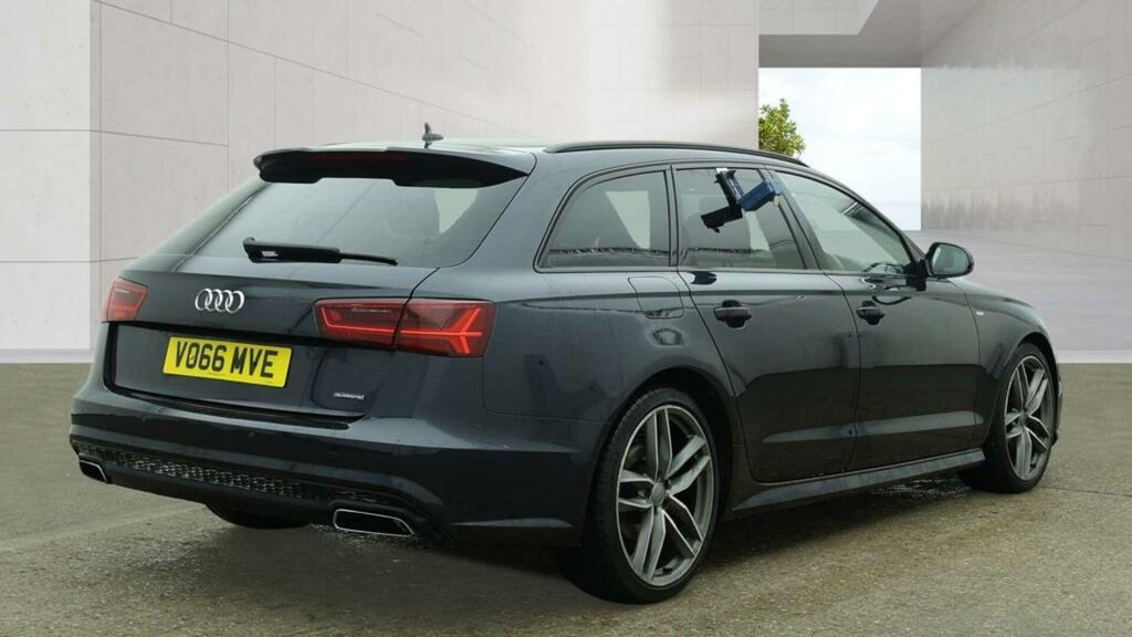 Audi A6 Avant Black Edition Blue #3