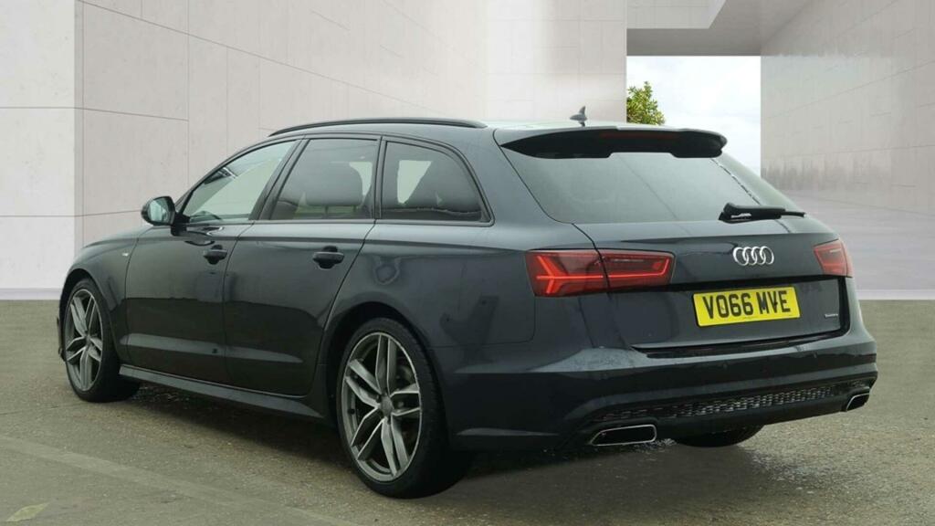 Audi A6 Avant Black Edition Blue #2