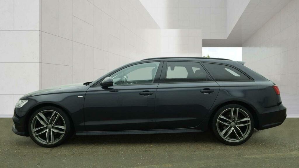 Audi A6 Avant Black Edition Blue #5