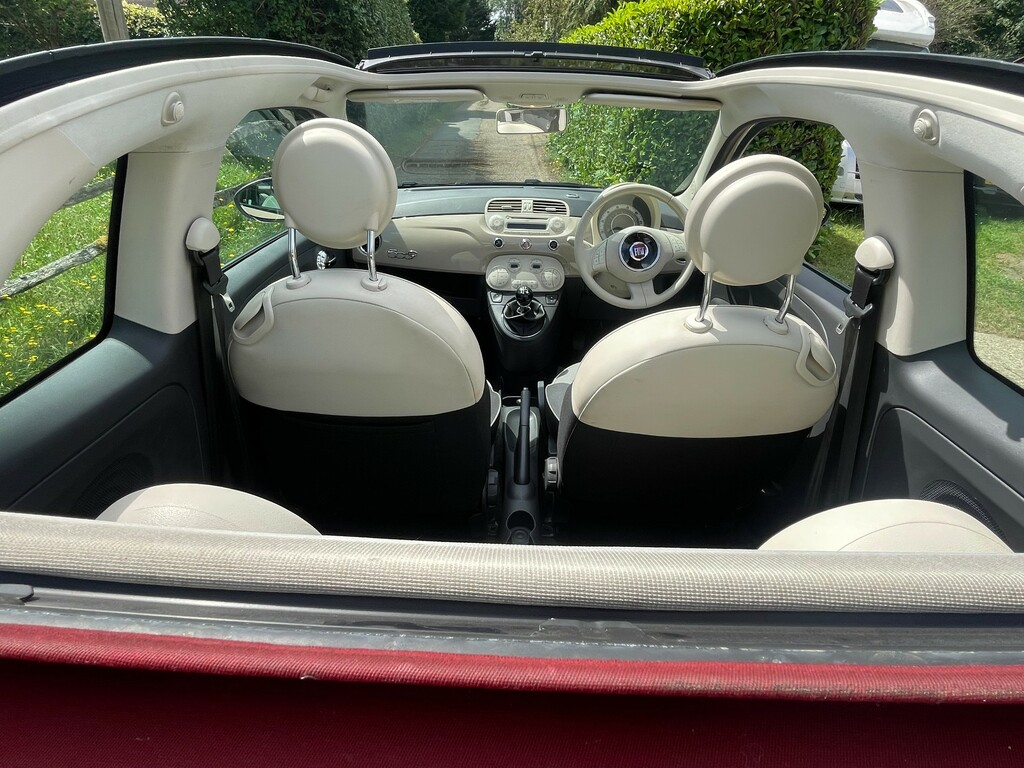 Fiat 500 1.2 Lounge Euro 6 Ss White #17