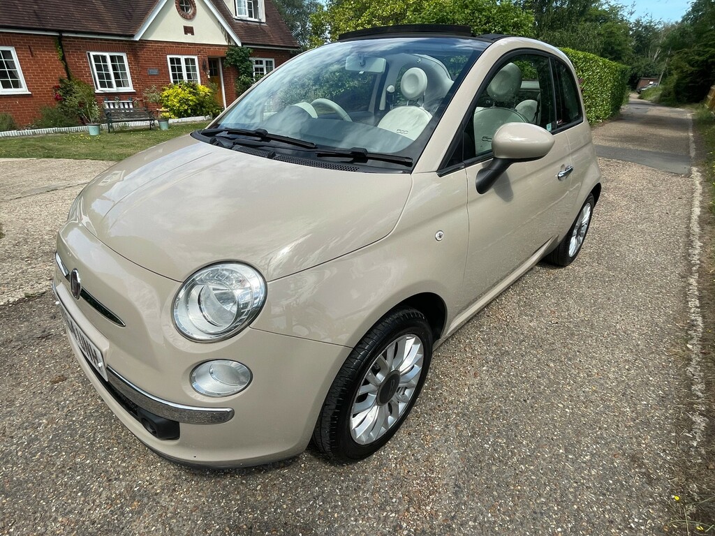 Fiat 500 1.2 Lounge Euro 6 Ss White #7