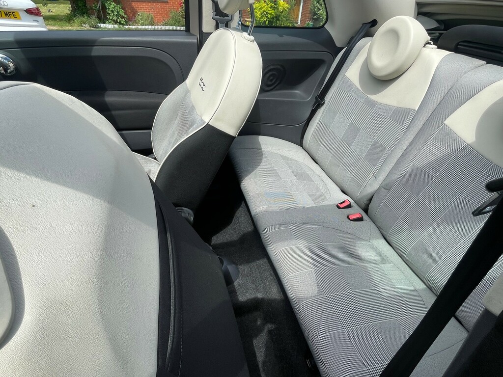 Fiat 500 1.2 Lounge Euro 6 Ss White #15