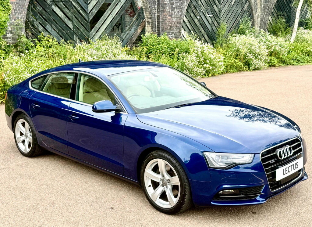 Audi A5 2.0 Tfsi Se Sportback S Tronic Quattro Euro 6 Ss Blue #2