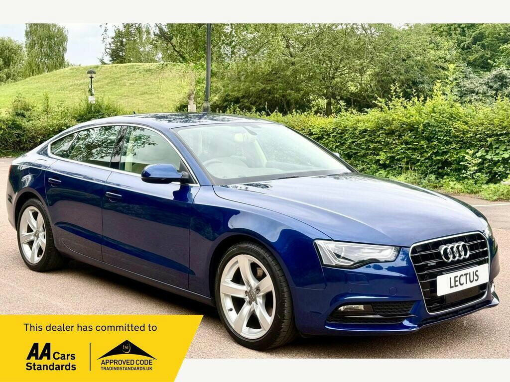 Audi A5 2.0 Tfsi Se Sportback S Tronic Quattro Euro 6 Ss Blue