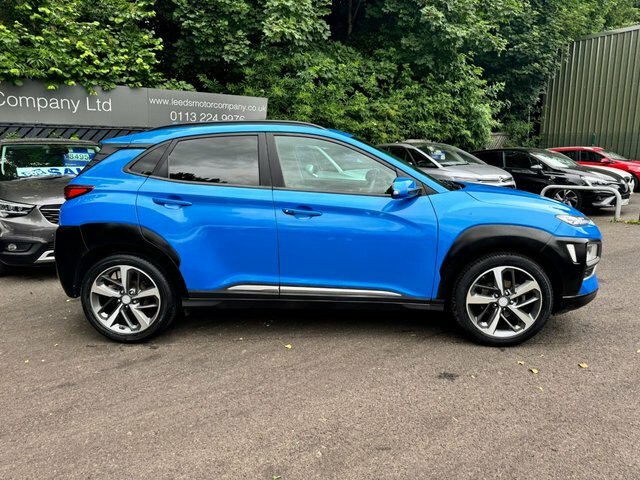 Hyundai Kona Suv Blue #5