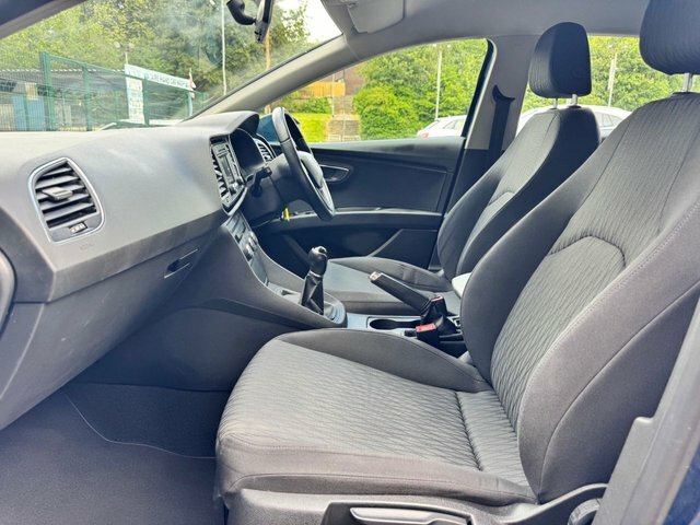 Seat Leon 2.0 Tdi Cr Fr Euro 5 Ss Cruise Sensors Blue White #20