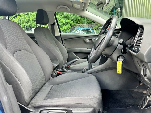 Seat Leon 2.0 Tdi Cr Fr Euro 5 Ss Cruise Sensors Blue White #30