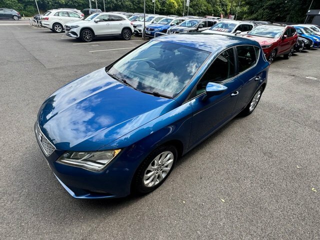 Seat Leon 2.0 Tdi Cr Fr Euro 5 Ss Cruise Sensors Blue White #14