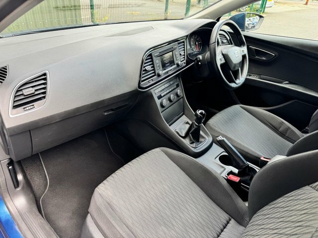 Seat Leon 2.0 Tdi Cr Fr Euro 5 Ss Cruise Sensors Blue White #21