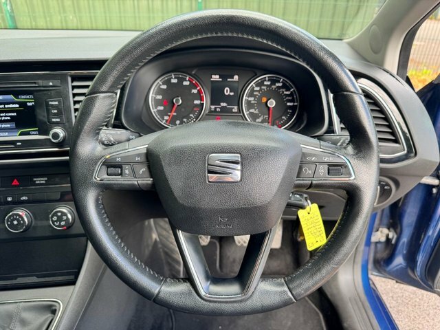 Seat Leon 2.0 Tdi Cr Fr Euro 5 Ss Cruise Sensors Blue White #33