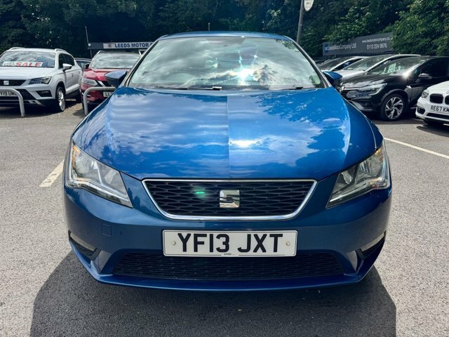 Seat Leon 2.0 Tdi Cr Fr Euro 5 Ss Cruise Sensors Blue White #13