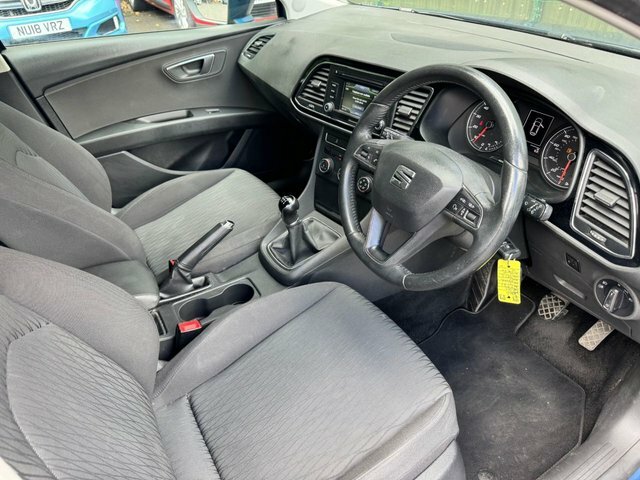 Seat Leon 2.0 Tdi Cr Fr Euro 5 Ss Cruise Sensors Blue White #31