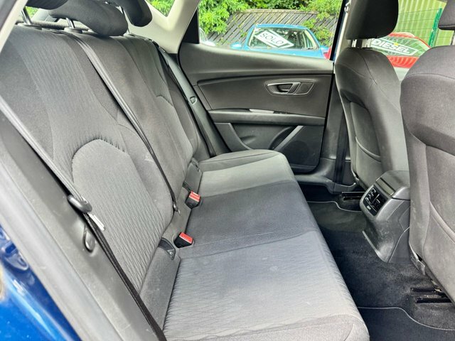 Seat Leon 2.0 Tdi Cr Fr Euro 5 Ss Cruise Sensors Blue White #27