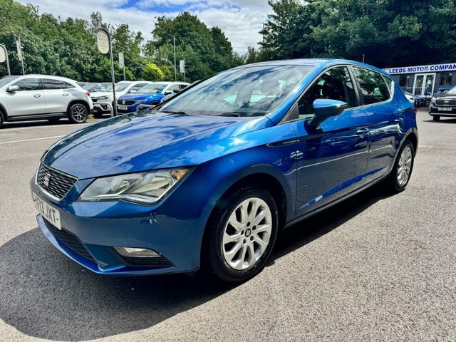 Seat Leon 2.0 Tdi Cr Fr Euro 5 Ss Cruise Sensors Blue White #12