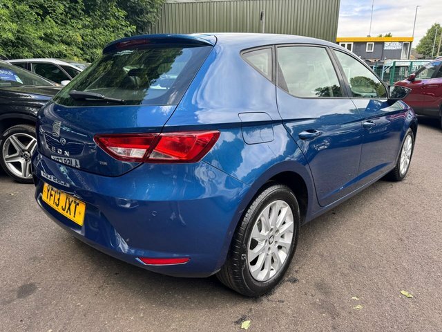 Seat Leon Hatchback Blue #6